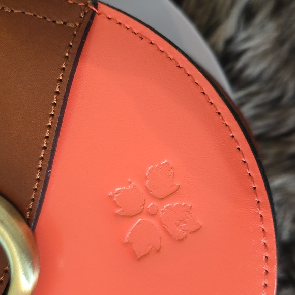 Patricia Nash Coral and Brown Crossbody Bag - Picture 9 of 14